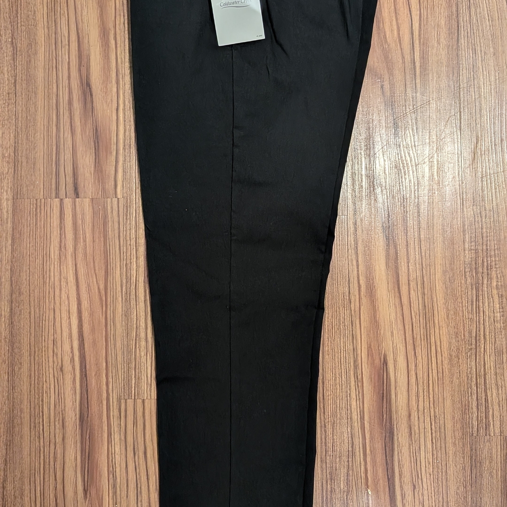 Coldwater Creek Black Straight Leg Pants